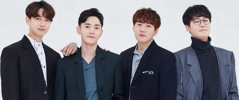 Noel members are Sang Gon, Woo Seong, Sung Ho, and Kyun Sung.