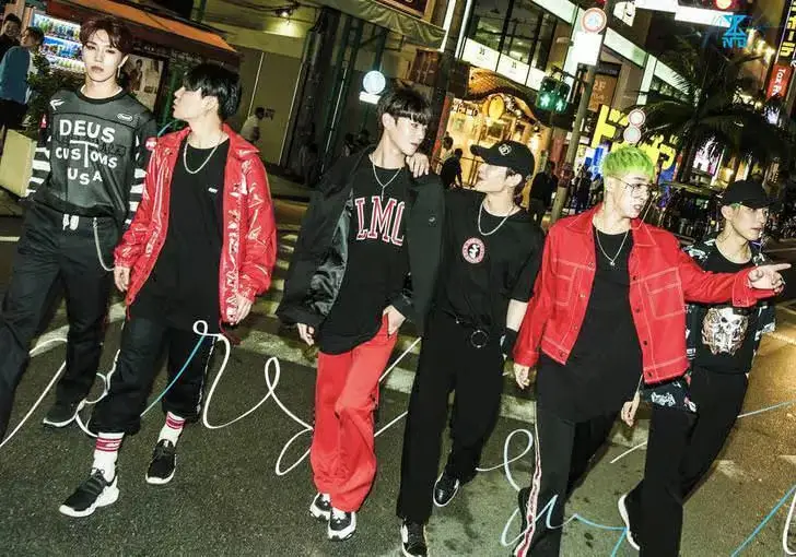 NTB members are L.Min, Seowoong, G.O, Youngbo, Jaeha, and Hyobin.