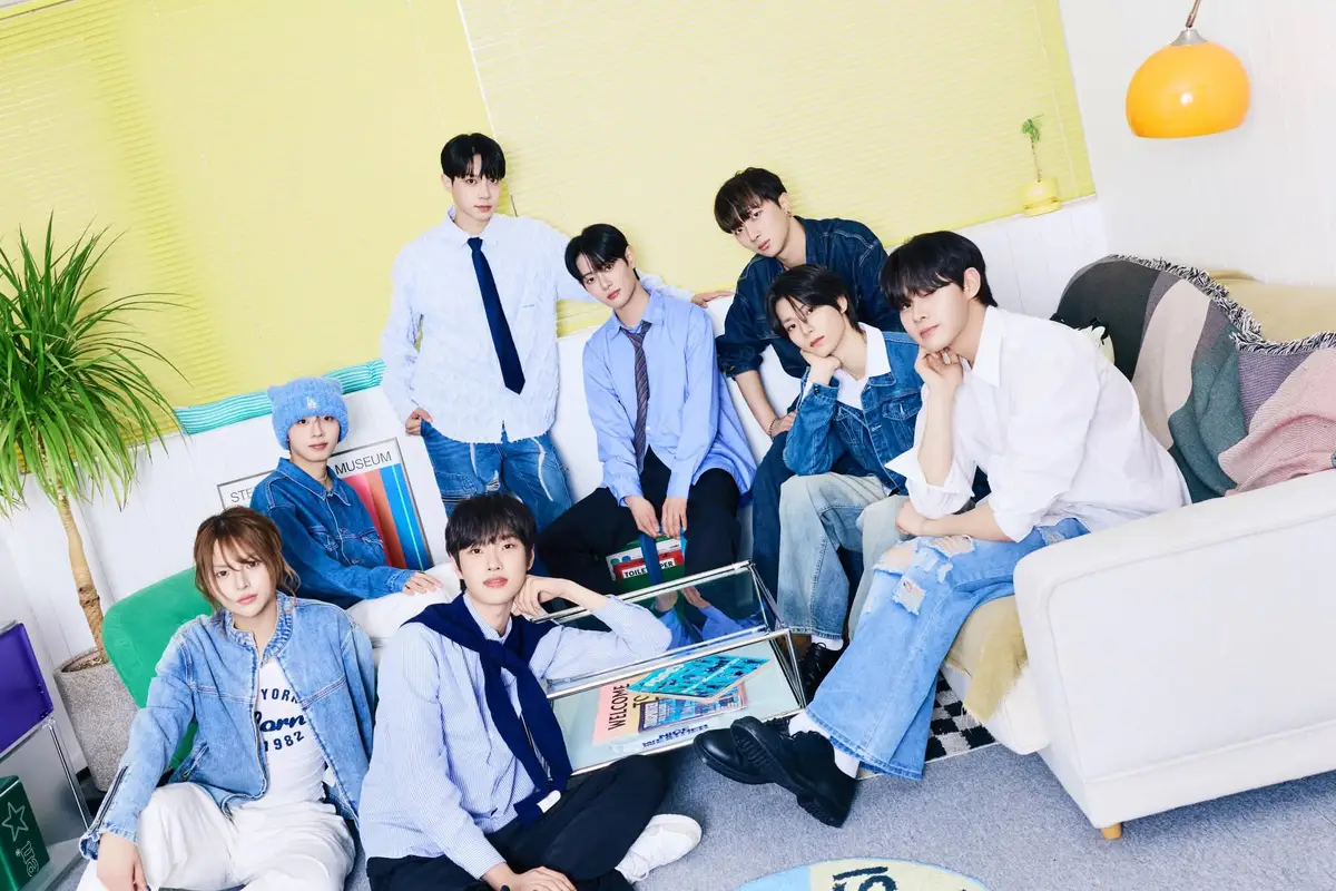 N.TOP members are SEI, Changlin, Takuto, Chaemin, Minseo, Heewoo, Hyunwoong, and Kanghyun.