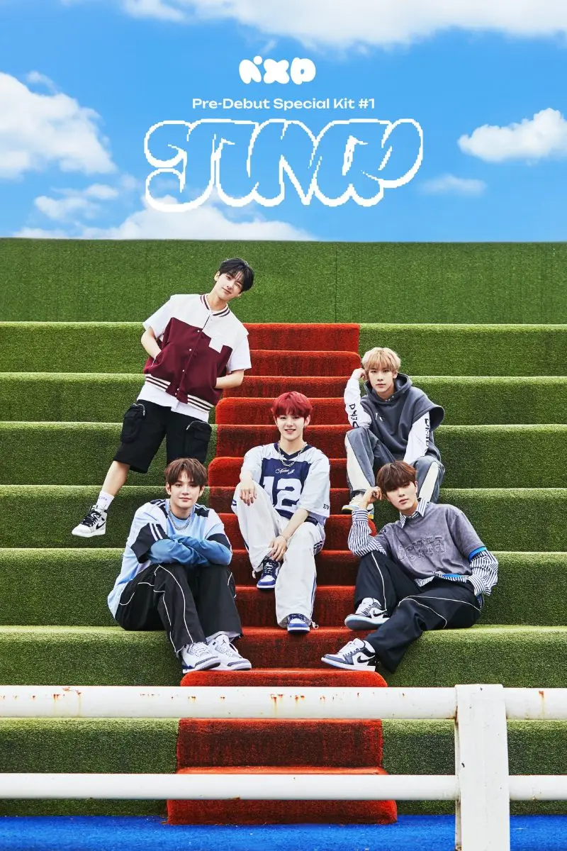 NXD members are Jaemin, Hyeonggeun, and Daehyun.