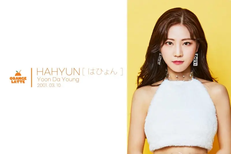 Orange Latte former member Hahyun