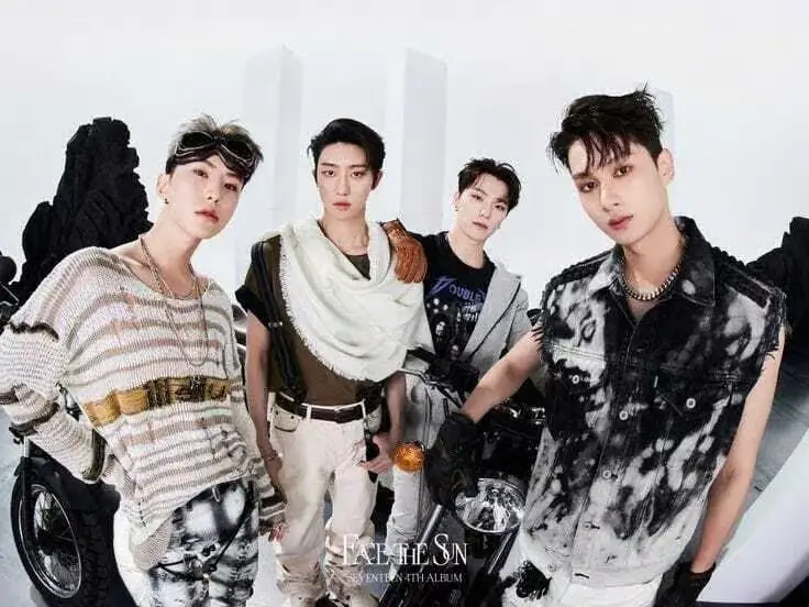 Performance Team (Seventeen) members are Hoshi, Jun, The8, and Dino.