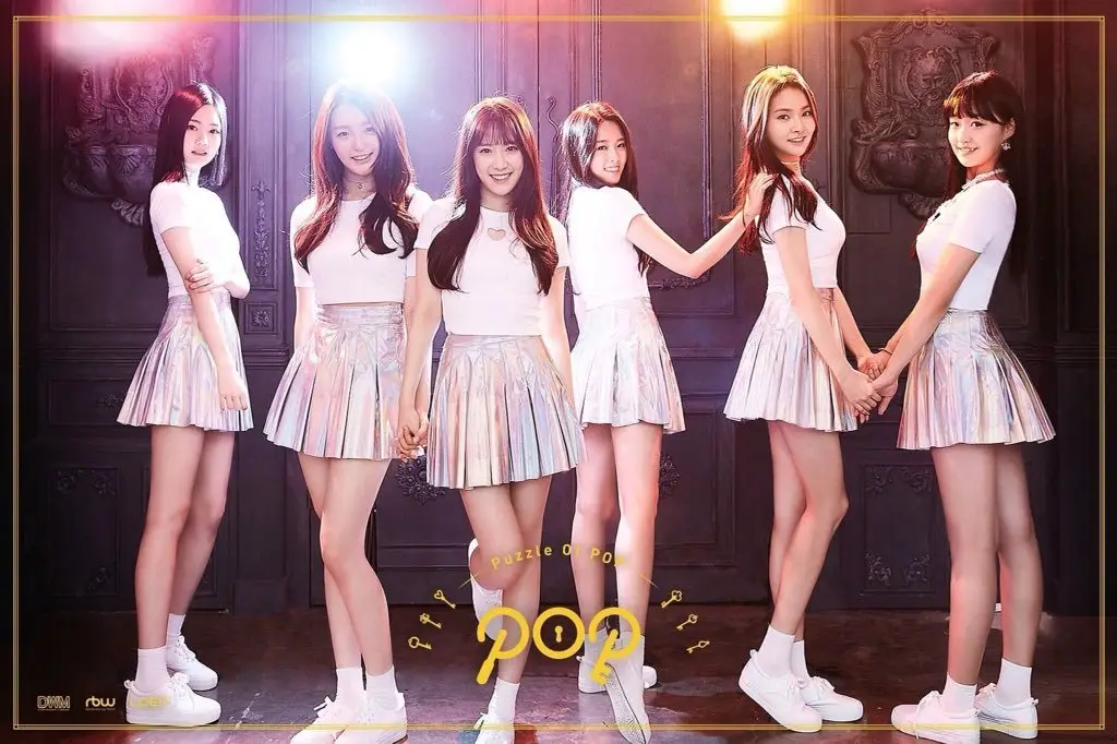 P.O.P members are Haeri, Ahyung, Miso, Seol, and Yeonjoo.