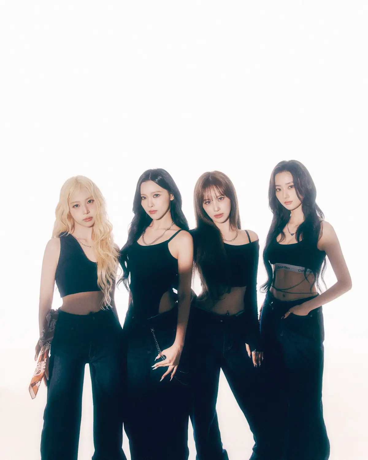 PRIMROSE members are Rainie, Nahyun, Ruby, and Hayun.