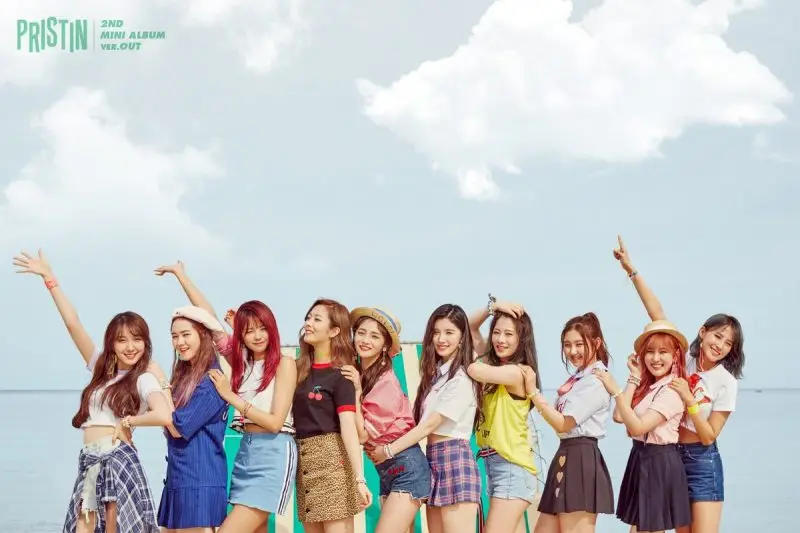 PRISTIN members are N/A.