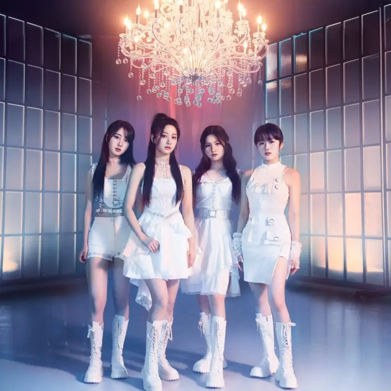 PRITTI-G members are Yeryang, Sarang, Sojeong, and Jiyoung.