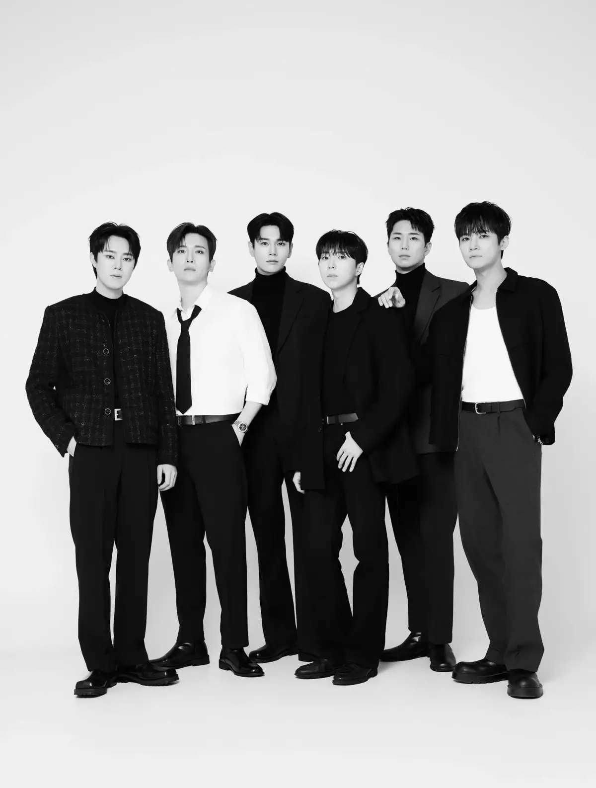 RE:GUYS members are Yeongki, Jinhyeon, Donghyun, D.I, Daeyoung, Minki, and Semin.