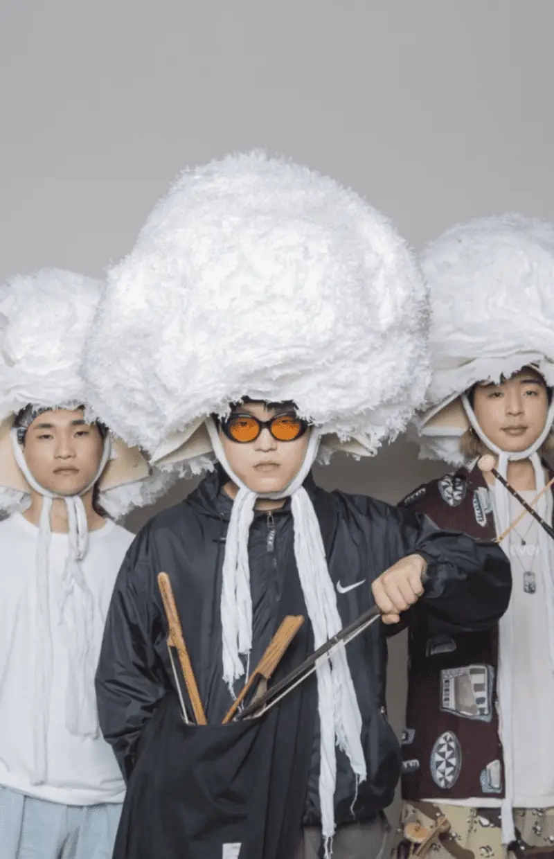 SANGJARU members are Hochang, Seonghun, and Seongyun.