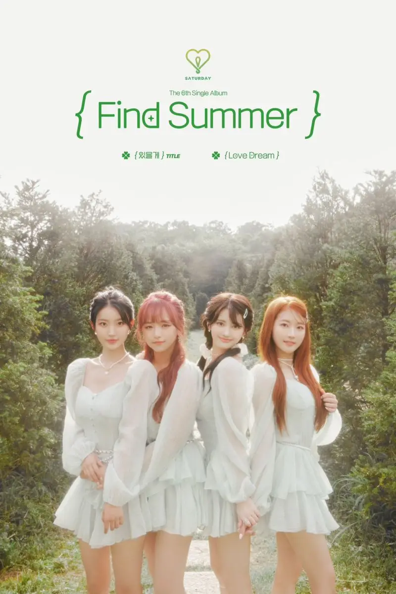 SATURDAY members are Juyeon, Yuki, Ayeon, and Minseo.