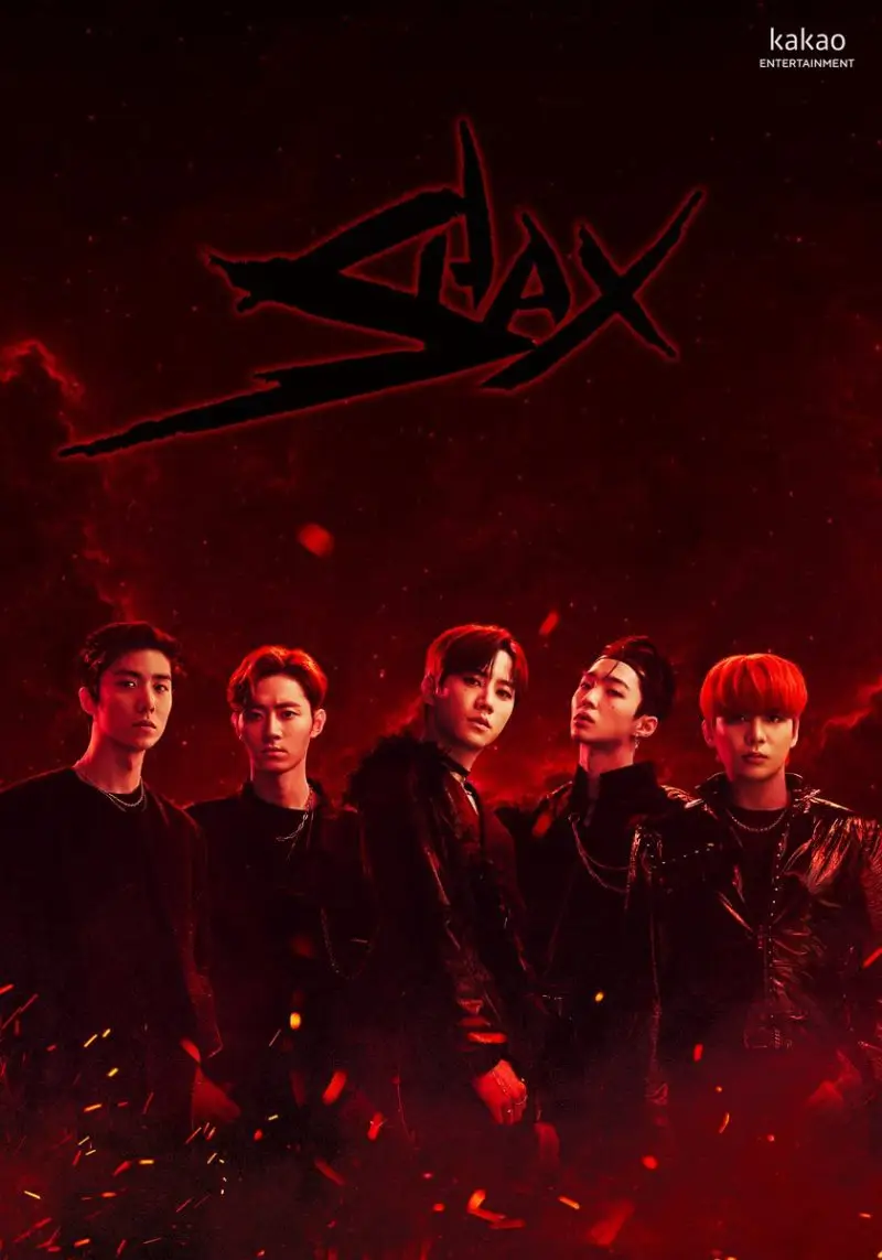 SHAX members are KwonRyuk, Jaewoo, LeeHyun, Dojin, and Hyuk.