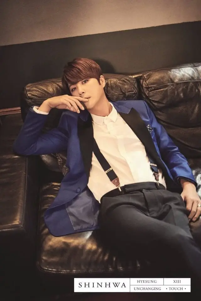 Shinhwa member Hyesung