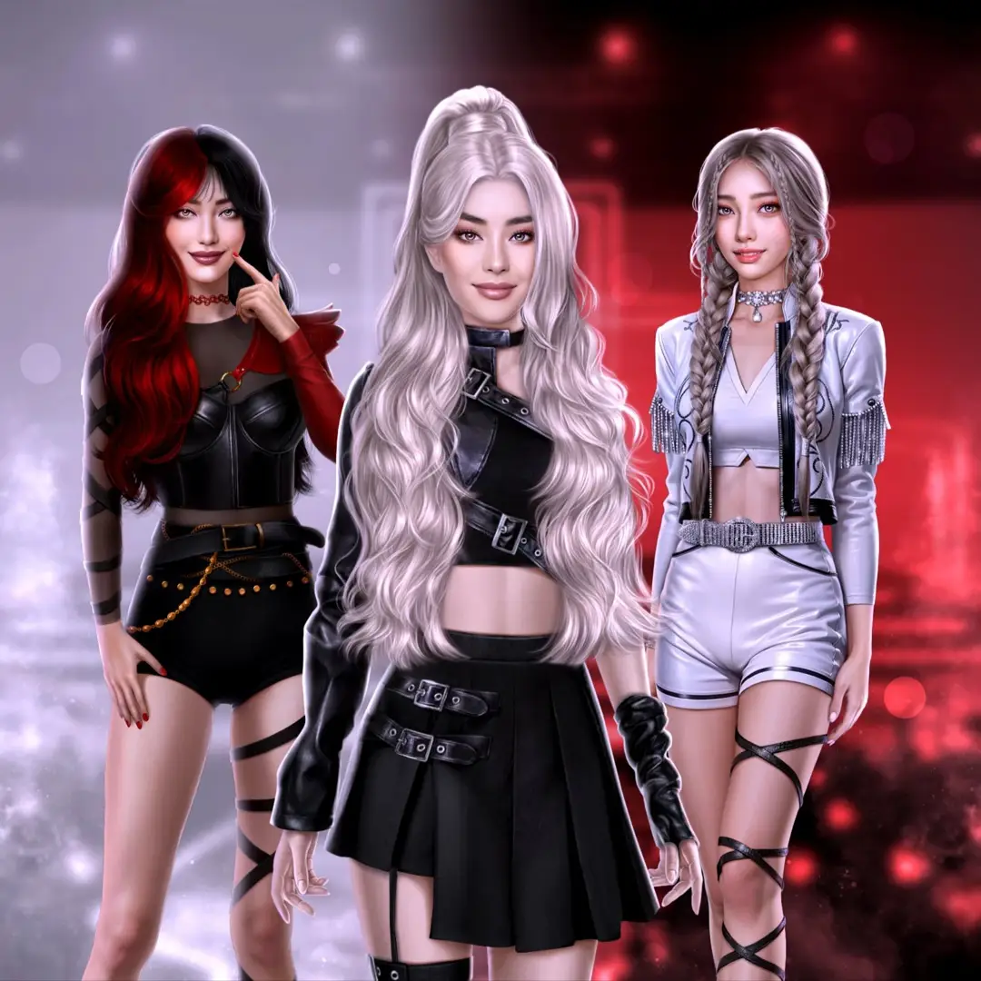 SIRENS members are Luna, Aria, and Yeonah.