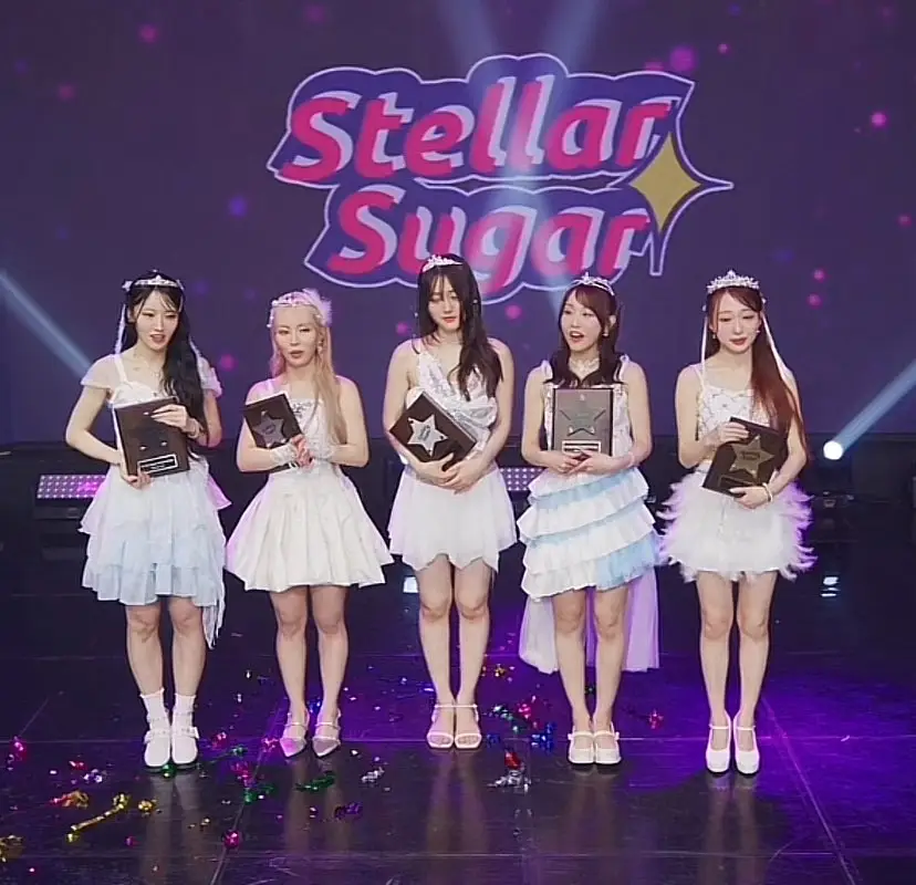 Stellar Sugar Final Lineup members are Roa, Karuna, Jiin, Unia, and Moana.
