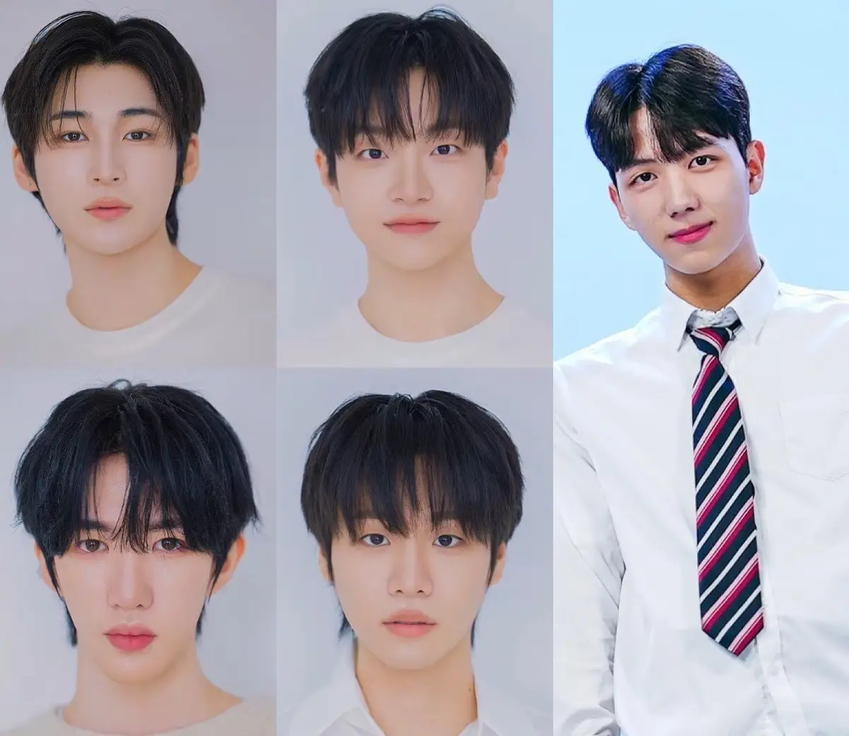 STUDIO BLOSSOM BOYS members are Ok Changhyeon, Ha Mingi, Kim Jihwan, Choi Eunchan, Yang Sehyeon, and Lee Eunkyu.