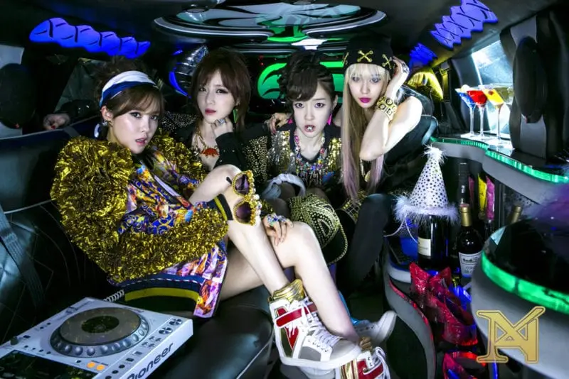 T-ara N4 members are N/A.