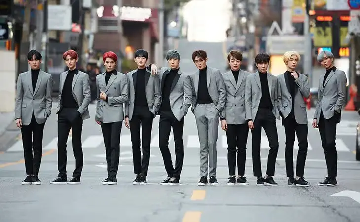T.E.N members are Taewoo, Joss Cheng, Han, Rohyoon, Minjae, Jeonghyeon, Liu Yang, Yousung, Simon, and Yonghun.