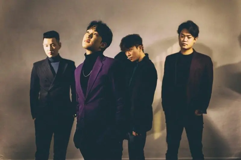 TENOCLK members are Jang Il Hyun, Ju Sang Hyun, Sim Sunbo, and Kim Jin Seong.