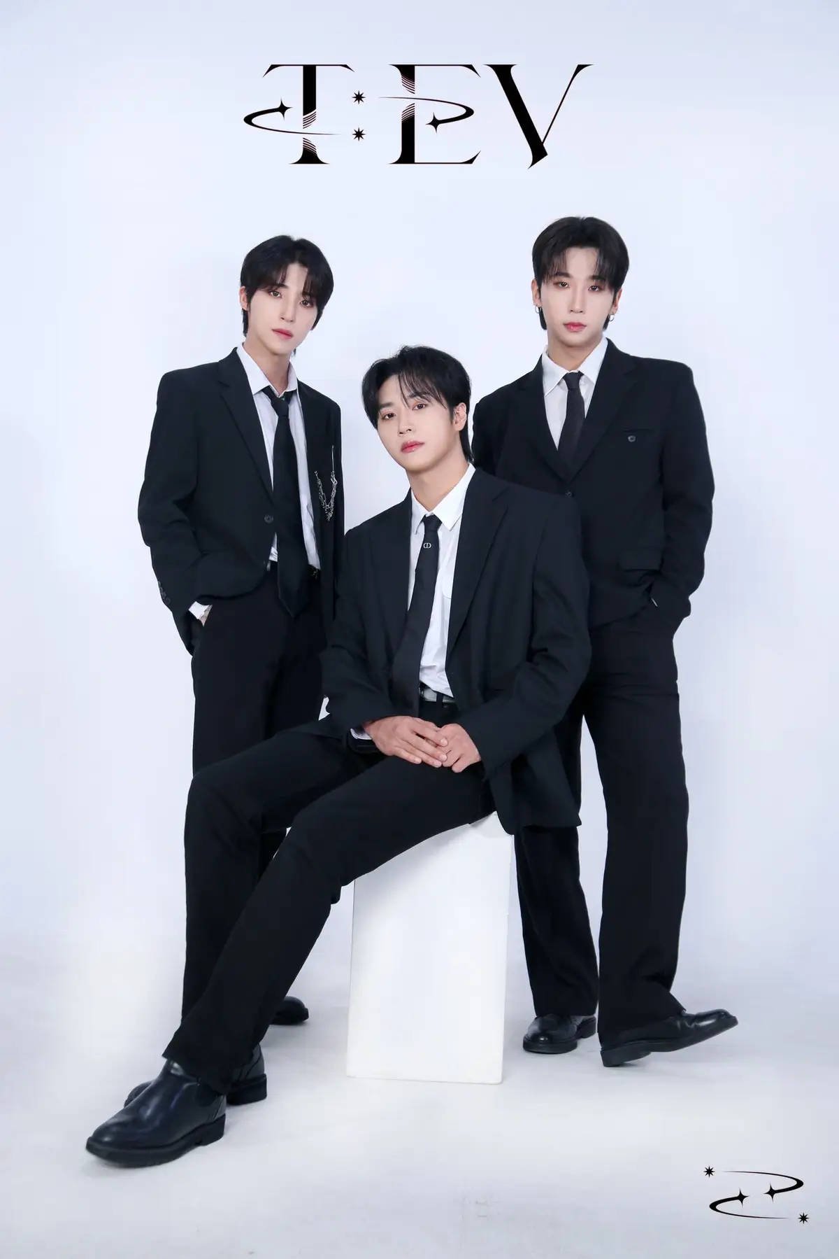T:EV members are Yuseong, Bonggeun, and Taeyeong.