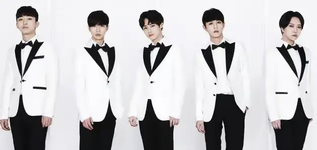 The Boss (DGNA) members are Karam, Hyunmin, Injun, and Jay.
