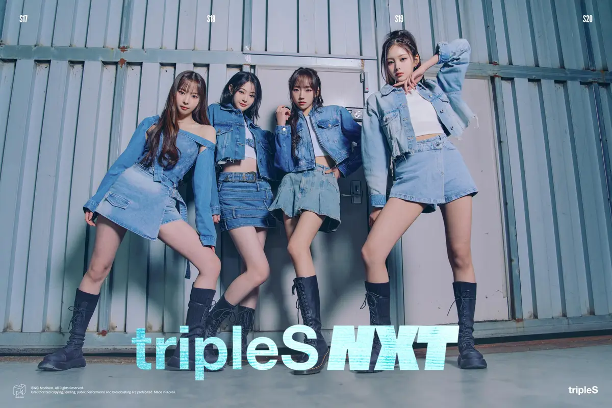 tripleS NXT members are Park ShiOn, Lynn, Jeong HaYeon, and JooBin.