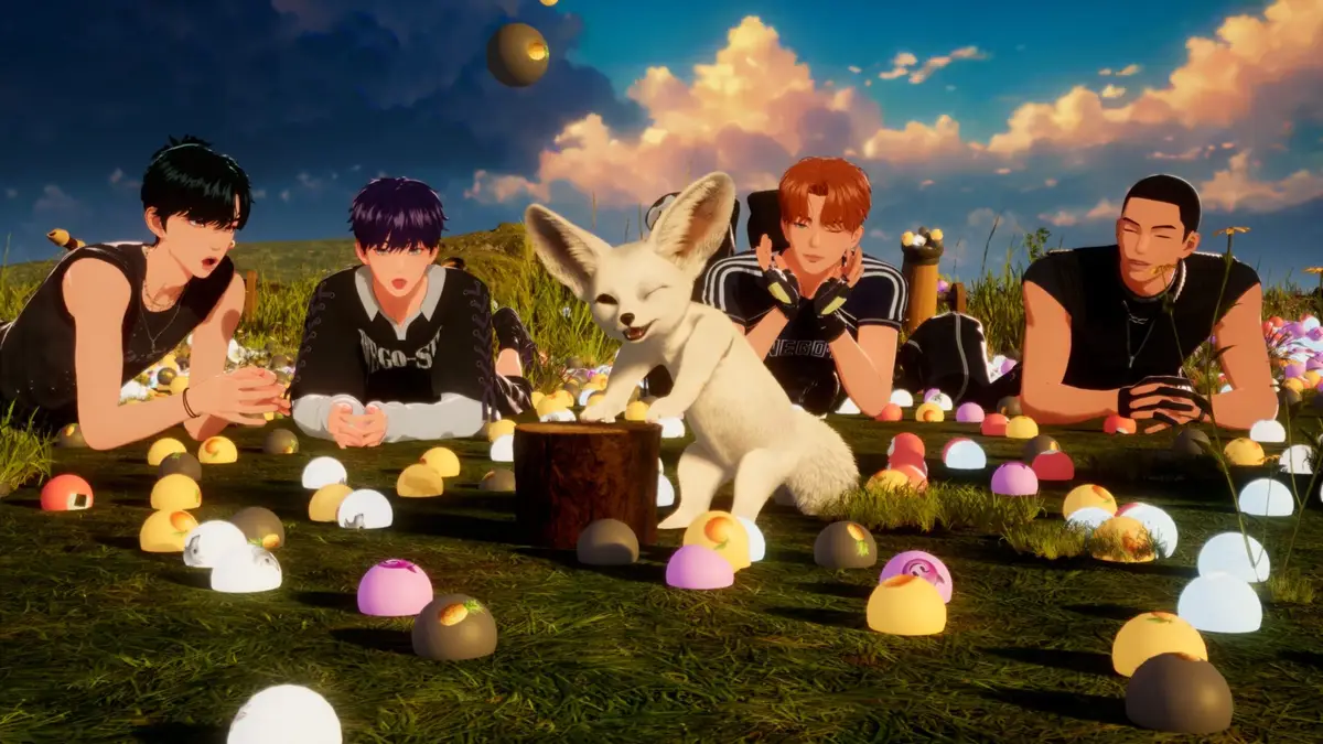 WE GO-6 members are Xiu, Wooyeon, Taegang, Zero, and Kuta.