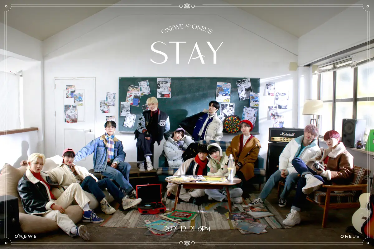 WEUS members are Yonghoon, Seoho, Leedo, Harin, Keonhee, Hwanwoong, Kanghyun, Dongmyeong, Xion, and CyA.